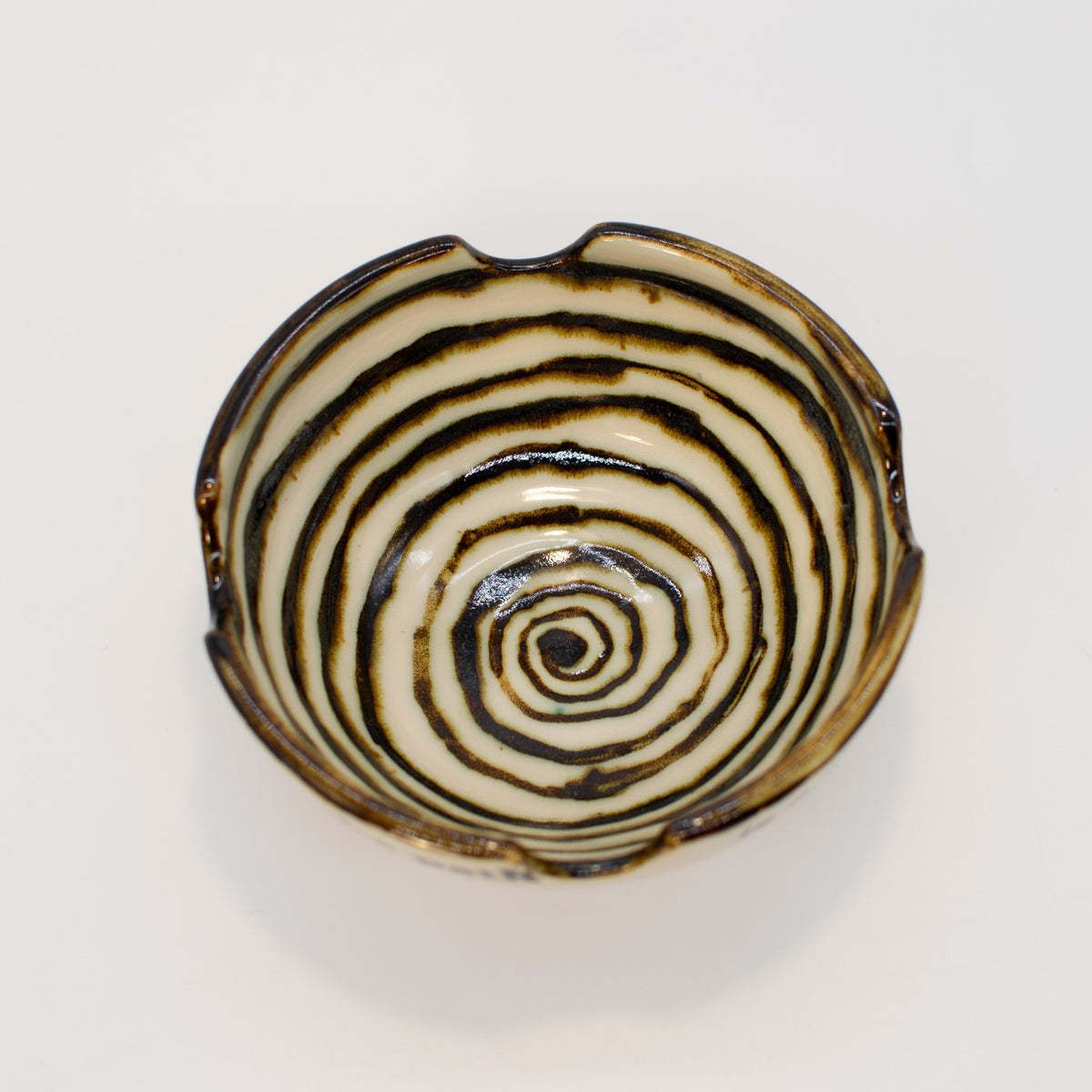 Spiral Ashtray (Hematite)