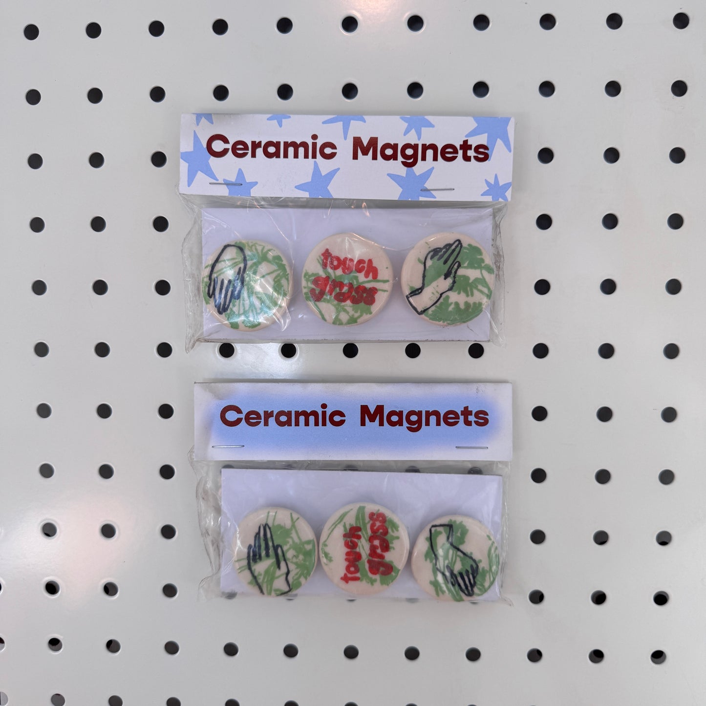 Touch Grass Magnet Set