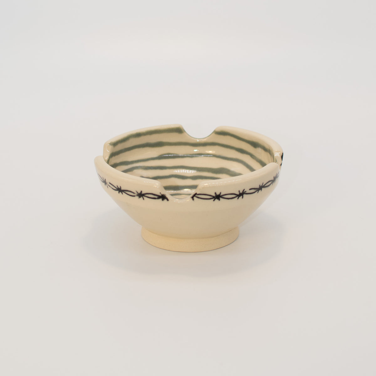 Spiral Ashtray (Sage)