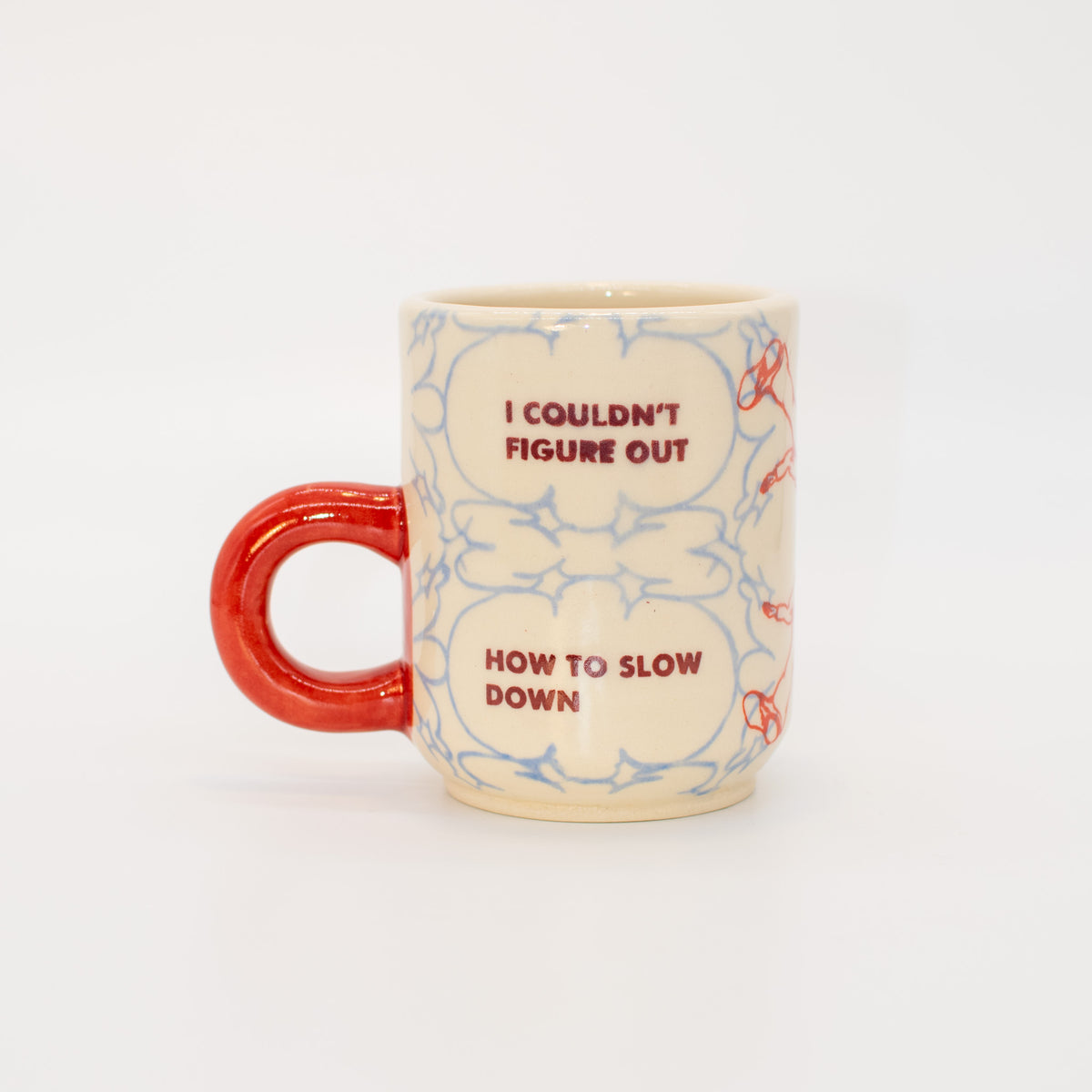 "I Threw my Phone Away" Mug