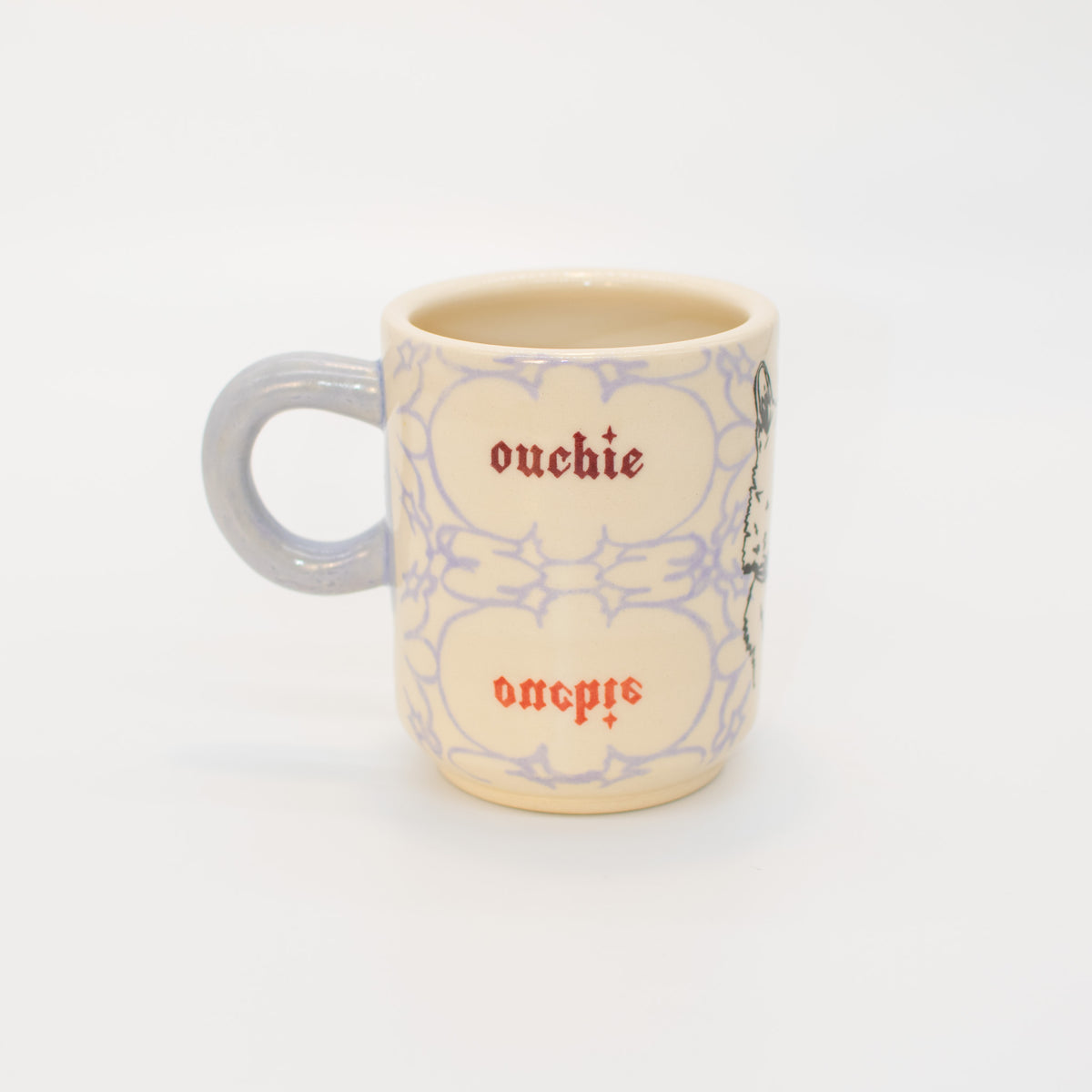 Gentle/Ouchie Wolf Mug
