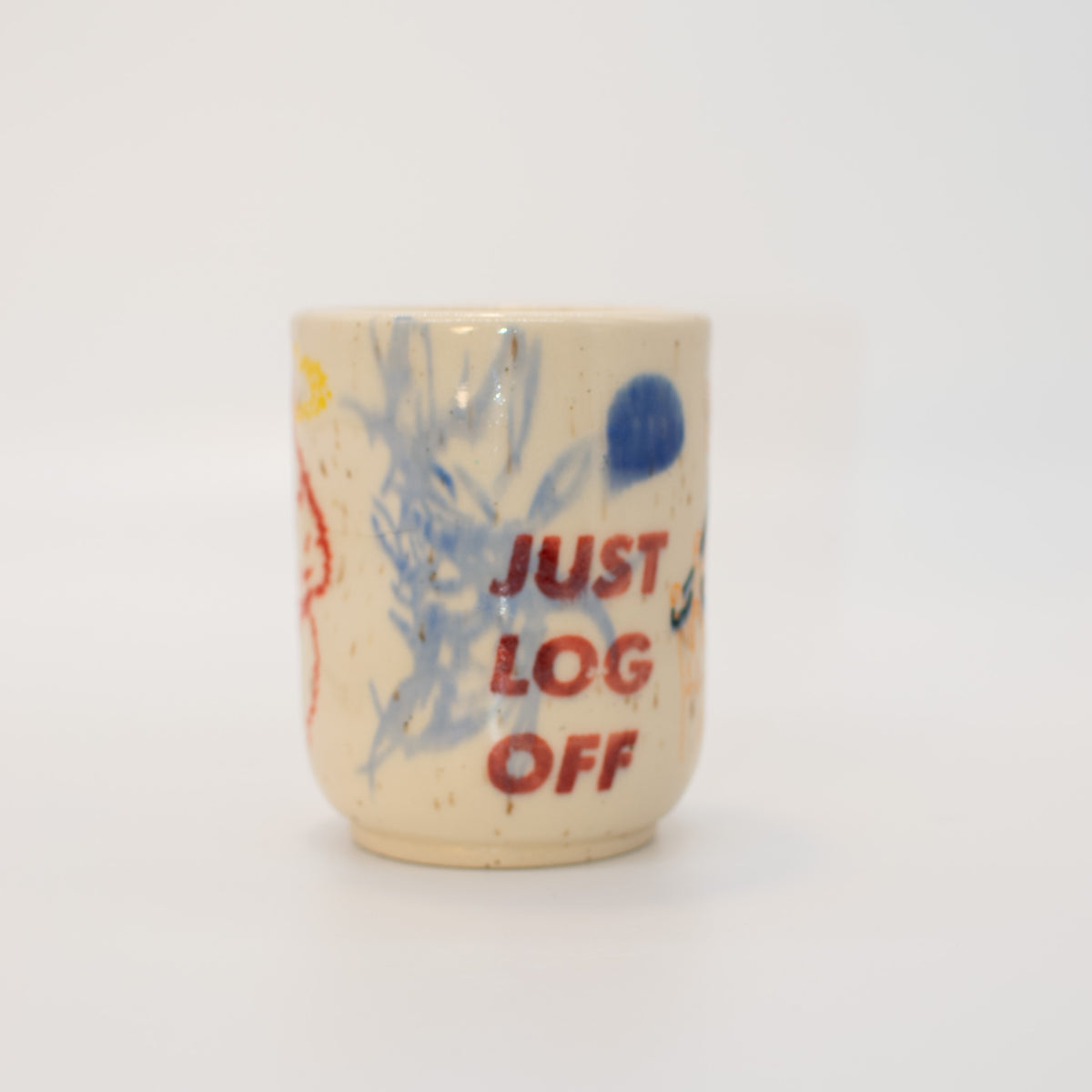 "Just Log Off" Squeeze Cup