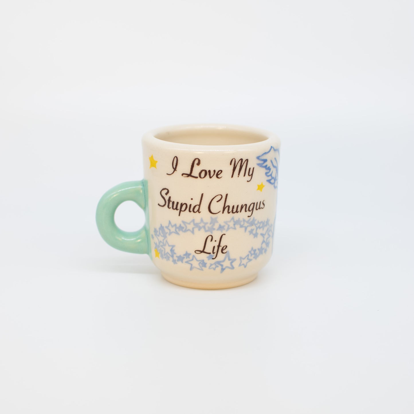 "I Love my Stupid Chungus Life" Mug
