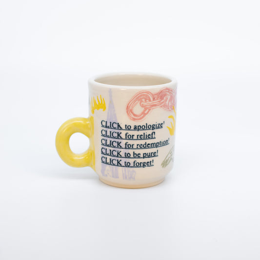"Click to be Saved" Mug