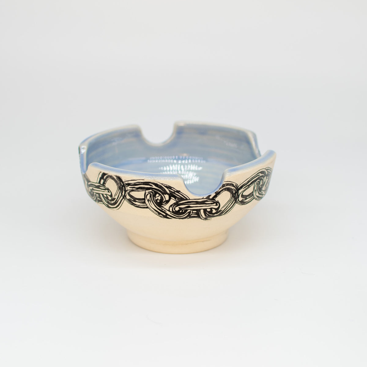 Chain Ashtray (Blue)