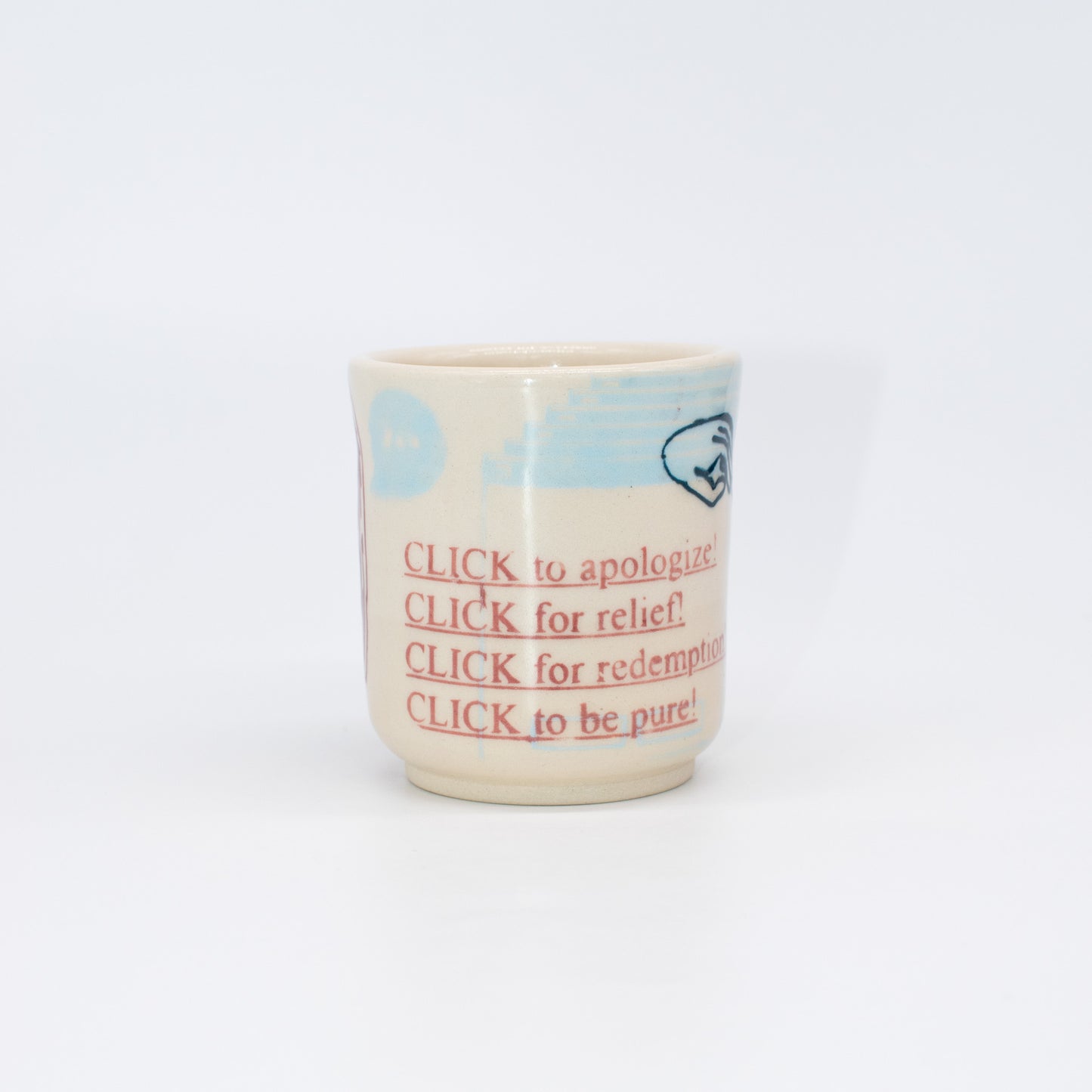 "Click to be Saved" Tiny Cup No.2