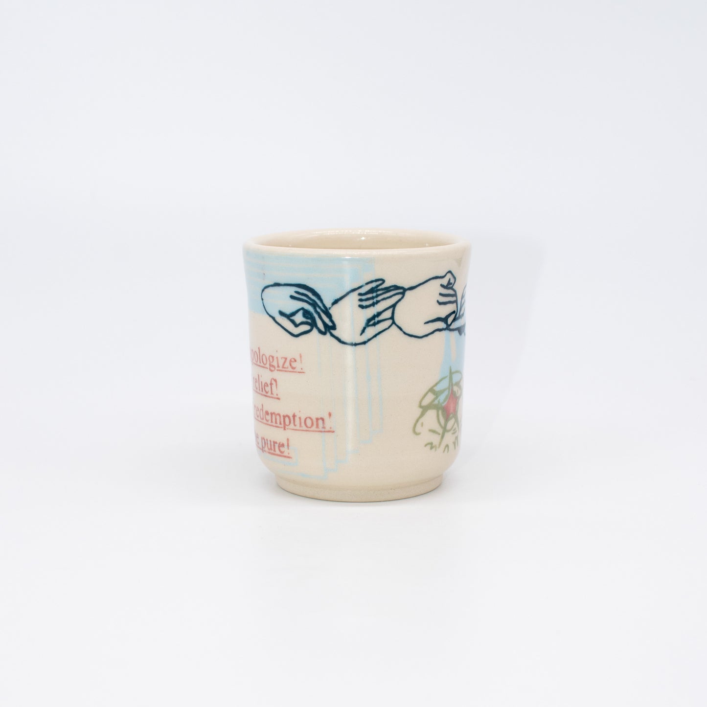 "Click to be Saved" Tiny Cup No.2