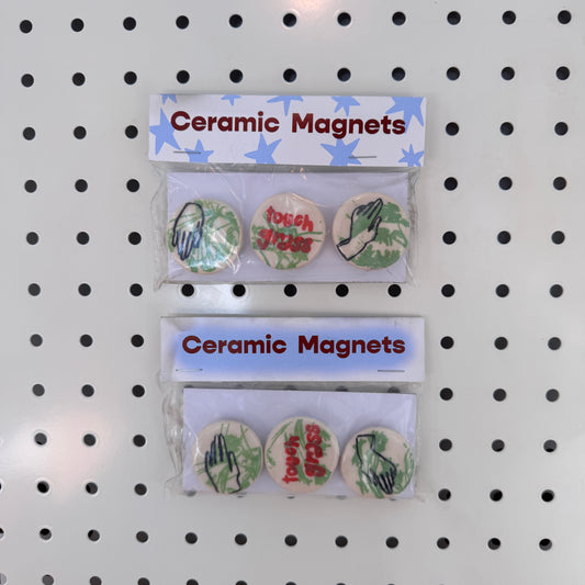 Touch Grass Magnet Set